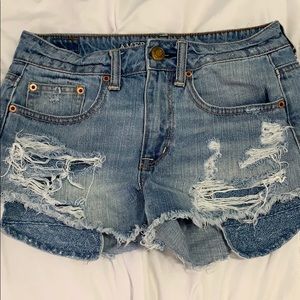 High waisted shorts